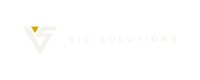 VS white colour full logo
